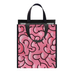 Halloween Zombie Brain Print Insulated Lunch Tote