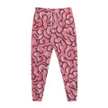 Halloween Zombie Brain Print Jogger Pants