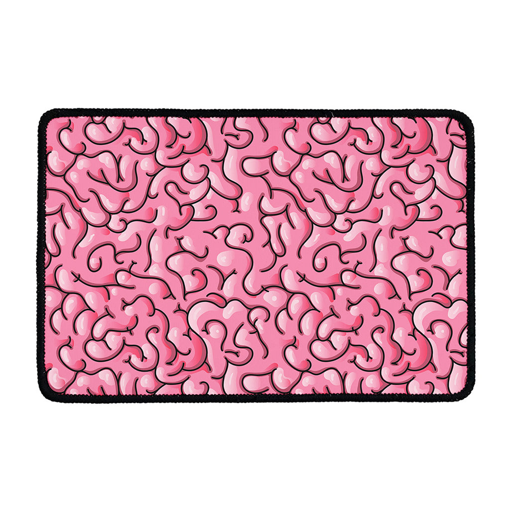 Halloween Zombie Brain Print Kitchen Mat