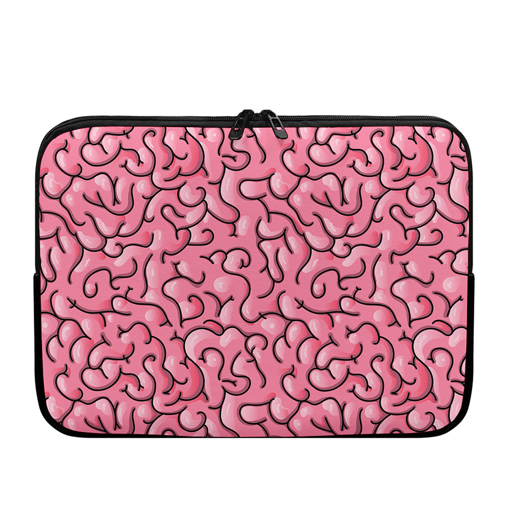 Halloween Zombie Brain Print Laptop Sleeve