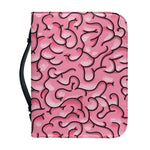 Halloween Zombie Brain Print Leather Bible Cover