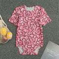 Halloween Zombie Brain Print Men's Bodysuit