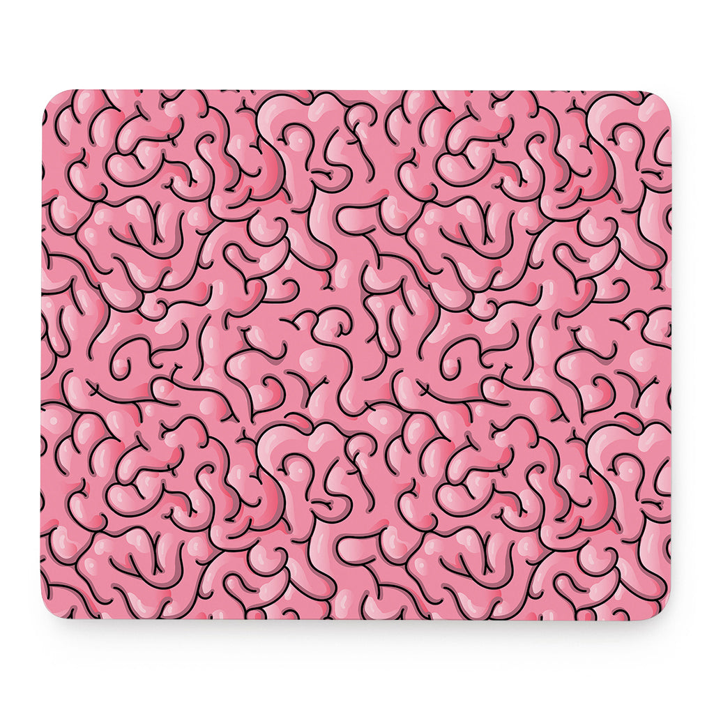 Halloween Zombie Brain Print Mouse Pad