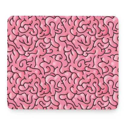 Halloween Zombie Brain Print Mouse Pad