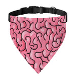 Halloween Zombie Brain Print Over The Collar Dog Bandana