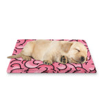 Halloween Zombie Brain Print Pet Cooling Mat Cover