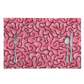 Halloween Zombie Brain Print Placemat
