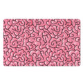 Halloween Zombie Brain Print Polyester Doormat