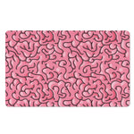 Halloween Zombie Brain Print Polyester Doormat