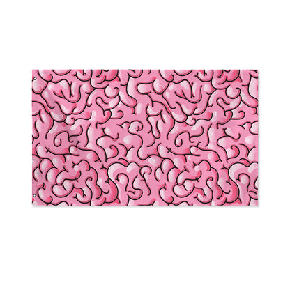 Halloween Zombie Brain Print Polyester Flag