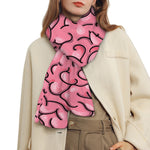 Halloween Zombie Brain Print Scarf