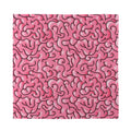 Halloween Zombie Brain Print Silk Bandana
