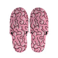 Halloween Zombie Brain Print Slippers