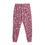 Halloween Zombie Brain Print Sweatpants