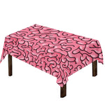 Halloween Zombie Brain Print Tablecloth