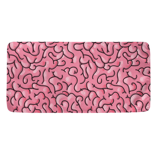 Halloween Zombie Brain Print Towel