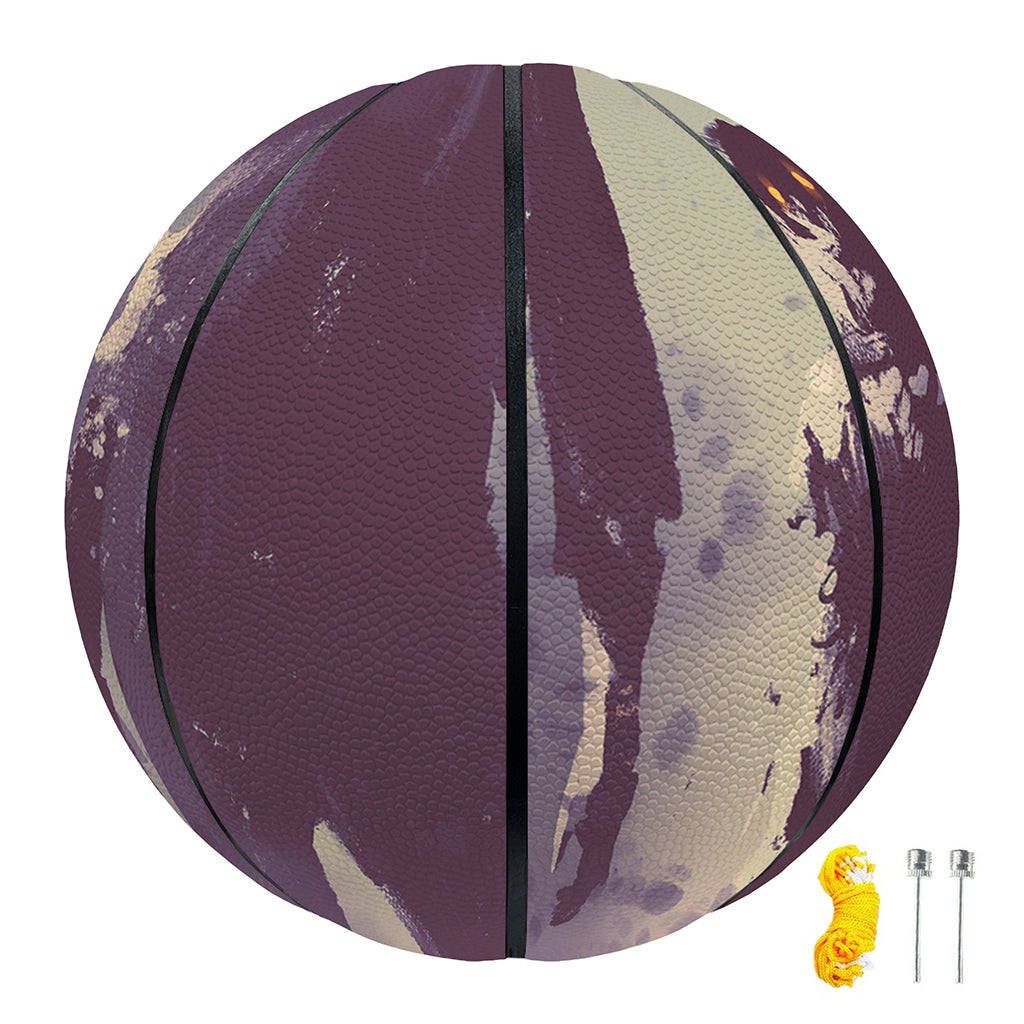Halloween Zombie Crowd Print Basketball