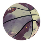 Halloween Zombie Crowd Print Basketball
