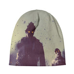 Halloween Zombie Crowd Print Beanie