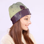Halloween Zombie Crowd Print Beanie