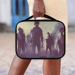 Halloween Zombie Crowd Print Classic Bible Case