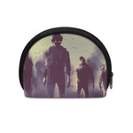 Halloween Zombie Crowd Print Coin Purse