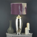 Halloween Zombie Crowd Print Drum Lamp Shade