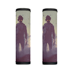 Halloween Zombie Crowd Print Handle Covers