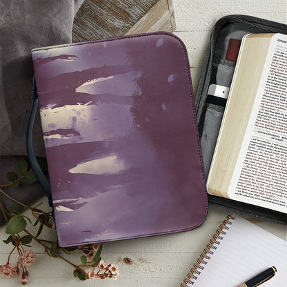 Halloween Zombie Crowd Print Leather Bible Cover