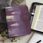 Halloween Zombie Crowd Print Leather Bible Cover
