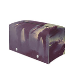 Halloween Zombie Crowd Print Leather Tissue Box Cover