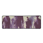 Halloween Zombie Crowd Print Long Kitchen Mat