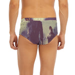 Halloween Zombie Crowd Print Men's Briefs