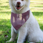 Halloween Zombie Crowd Print Over The Collar Dog Bandana