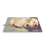 Halloween Zombie Crowd Print Pet Cooling Mat Cover