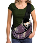 Halloween Zombie Crowd Print Pet Sling Carrier