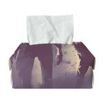 Halloween Zombie Crowd Print Rectangle Tissue Box Cover