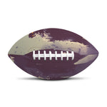 Halloween Zombie Crowd Print Rugby Ball