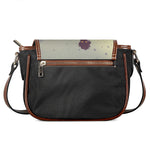 Halloween Zombie Crowd Print Saddle Bag