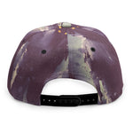 Halloween Zombie Crowd Print Snapback Cap