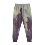Halloween Zombie Crowd Print Sweatpants