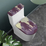 Halloween Zombie Crowd Print Toilet Lid And Tank Cover Set