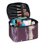 Halloween Zombie Crowd Print Travel Makeup Bag