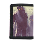 Halloween Zombie Crowd Print Trifold Wallet