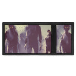Halloween Zombie Crowd Print Trifold Wallet