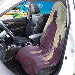 Halloween Zombie Crowd Print Waterproof Car Seat Cover