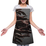 Halloween Zombie Hands Print Adjustable Apron