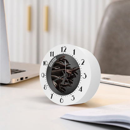 Halloween Zombie Hands Print Alarm Clock