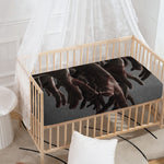 Halloween Zombie Hands Print Baby Crib Sheet