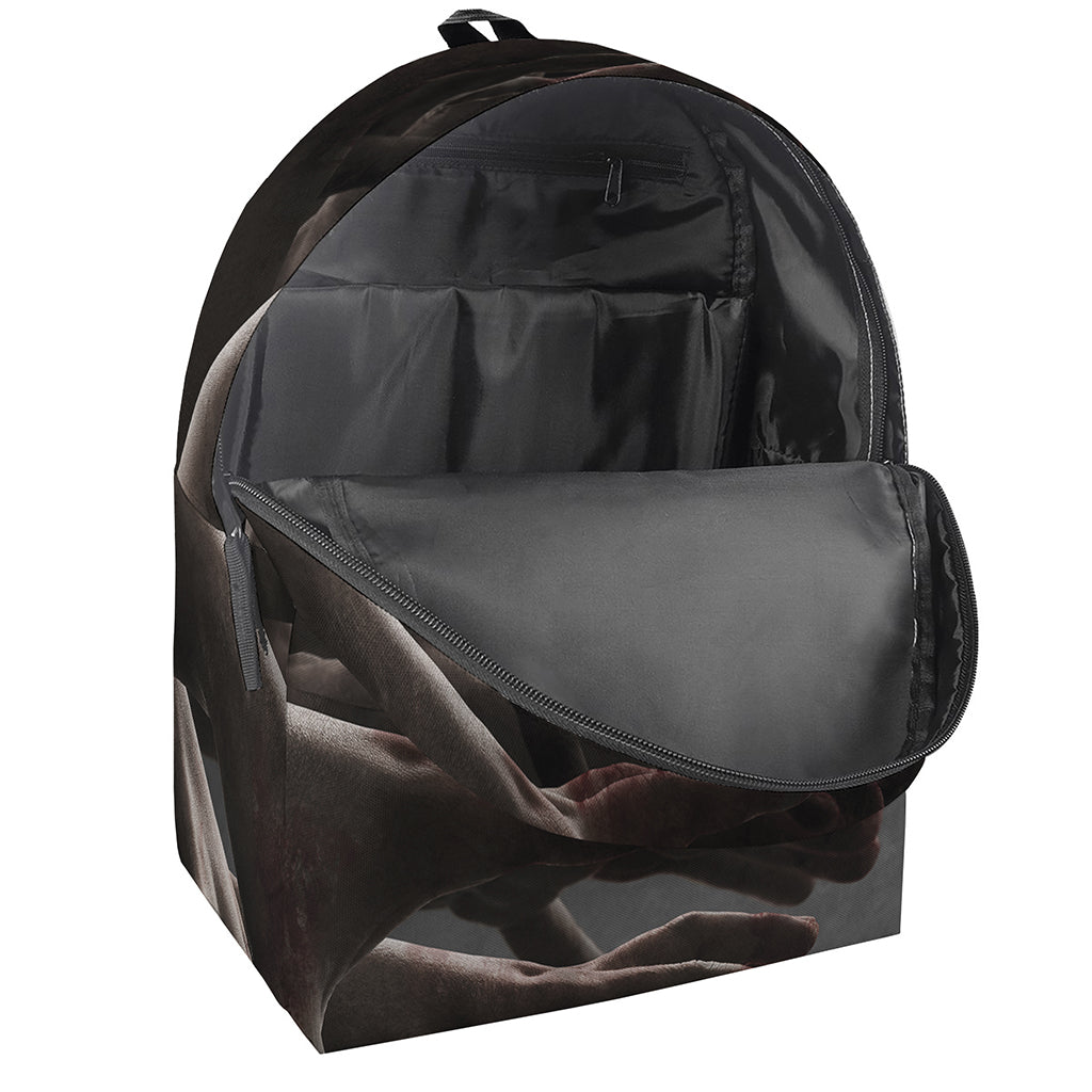 Halloween Zombie Hands Print Backpack
